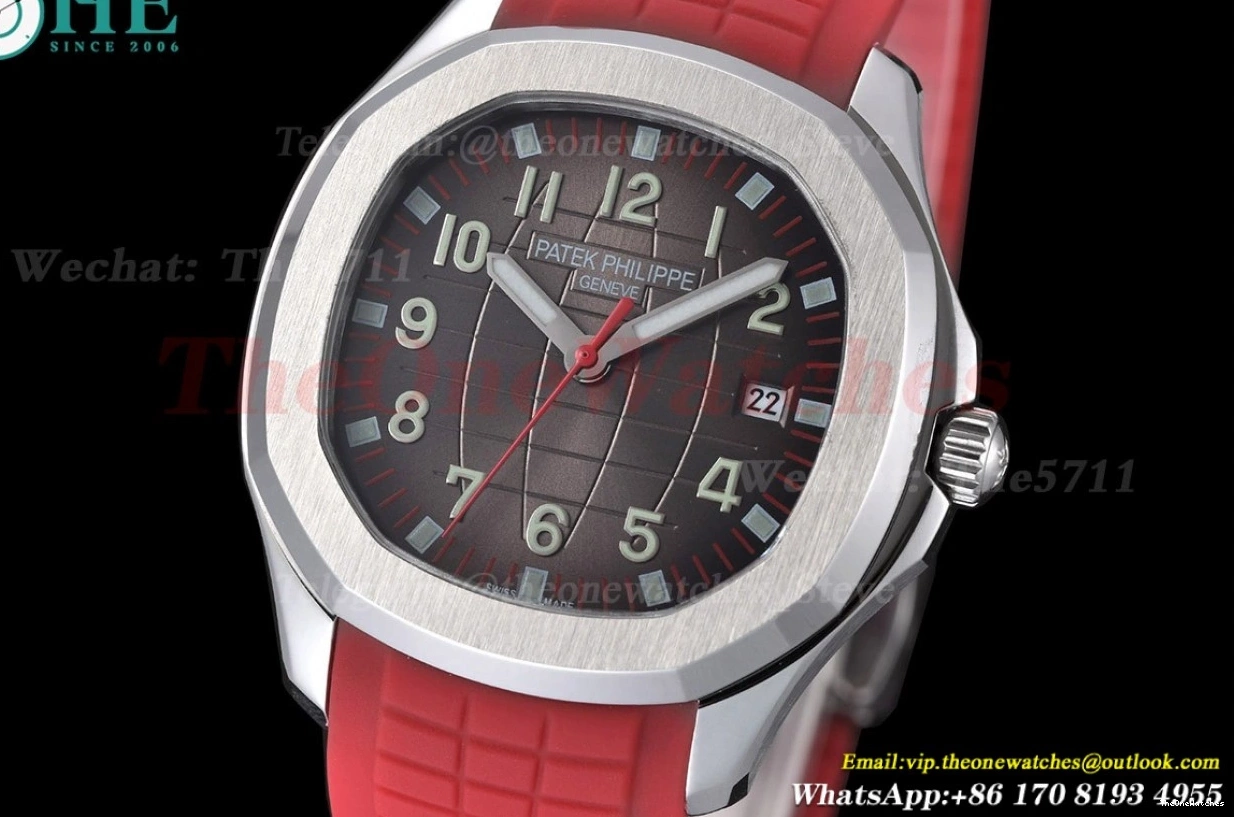 SS MY8215 Grey Gradient RU 40mm 5167 Dial GDF Nautilus 0404